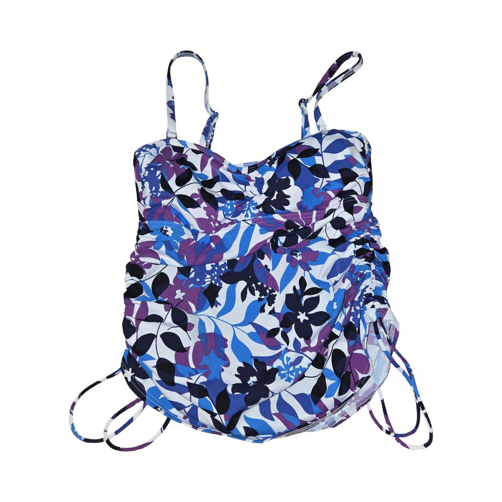 Lands' End Floral Women's Tankini Size:‎ 4P